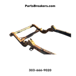 1997-2002 Jeep Wrangler TJ Frame 2.5L 4 Cylinder Grade B Chassis F9