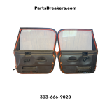 Jeep Wrangler TJ LJ Full Door Set Doors Driver Passenger Amber Fire Pearl PV3 XV3
