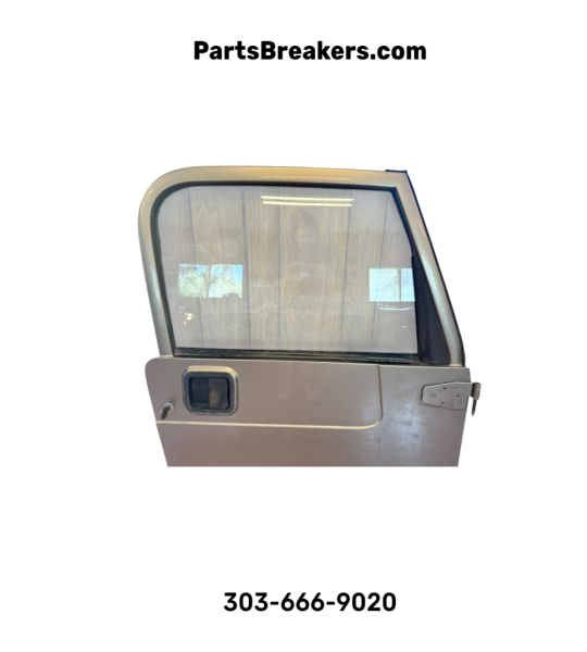 Jeep Wrangler TJ LJ Full Door Set with Key Doors Driver Passenger Light Khaki Metallic PJC