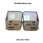 Jeep Wrangler TJ LJ Full Door Set with Key Doors Driver Passenger Light Khaki Metallic PJC