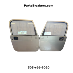 Jeep Wrangler TJ LJ Full Door Set Doors Driver Passenger Silverstone Metallic PS5