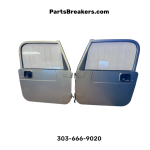Jeep Wrangler TJ LJ Full Door Set Doors Driver Passenger Light Khaki Metallic PJC