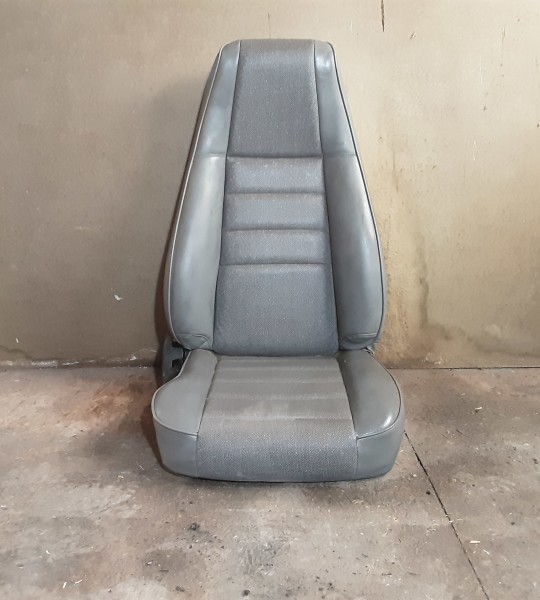 Wrangler YJ OEM Front Passenger Seat Right Side Gray Vinyl 91-95