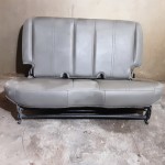 Wrangler TJ LJ Rear Bench Seat Gray Leather 03-06