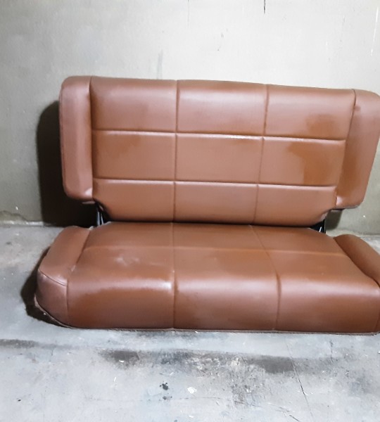 Wrangler TJ Rear Bench Seat Brown Tan Vinyl Leather 1997-2002