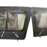 Wrangler YJ CJ7 Uppers Glass Sliders Windows Square Corner 1976-1995