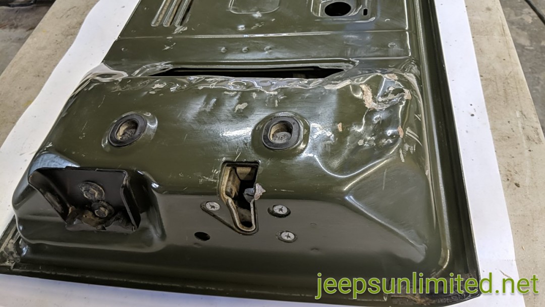 Wrangler JK Green Tailgate Shell Mopar OEM Paint Code PGK 68079246AB 20072018 Parts Breakers