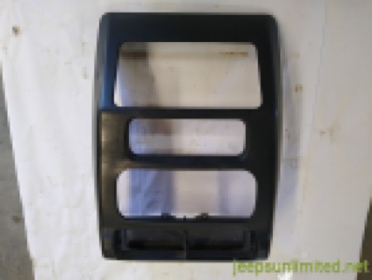 Wrangler TJ LJ Center Dash Instrument Panel Bezel Air Outlet Heater and A/C 03-06 5FS10DX9