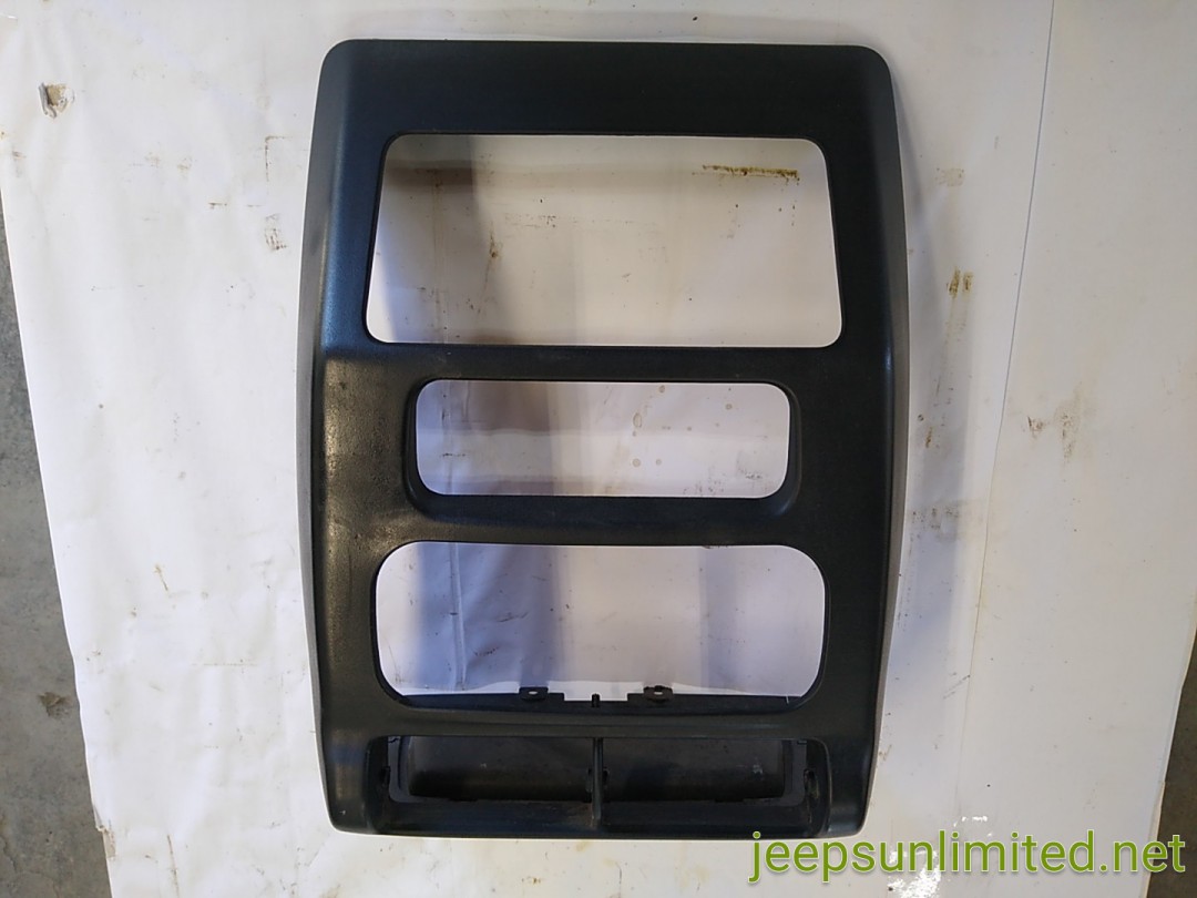Wrangler TJ LJ Center Dash Instrument Panel Bezel Air Outlet Heater and A/C 03-06 5FS10DX9