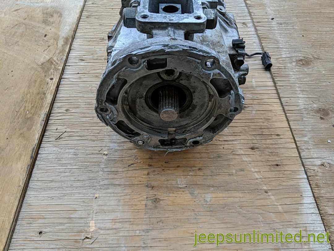 Wrangler Yj Tj Ax5 5 Speed Manual Transmission Assembly External Slave 25l 52104548 1994 2002 3858