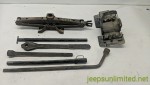 Wrangler YJ Scissor Jack Lug Wrench Tool Kit Complete Accessories 1987- 1995