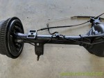 Cherokee Rear Axle Assembly Dana 44 with 3.55 5X4.5 Gear Ratio without ABS 84-01 XJ 83504207