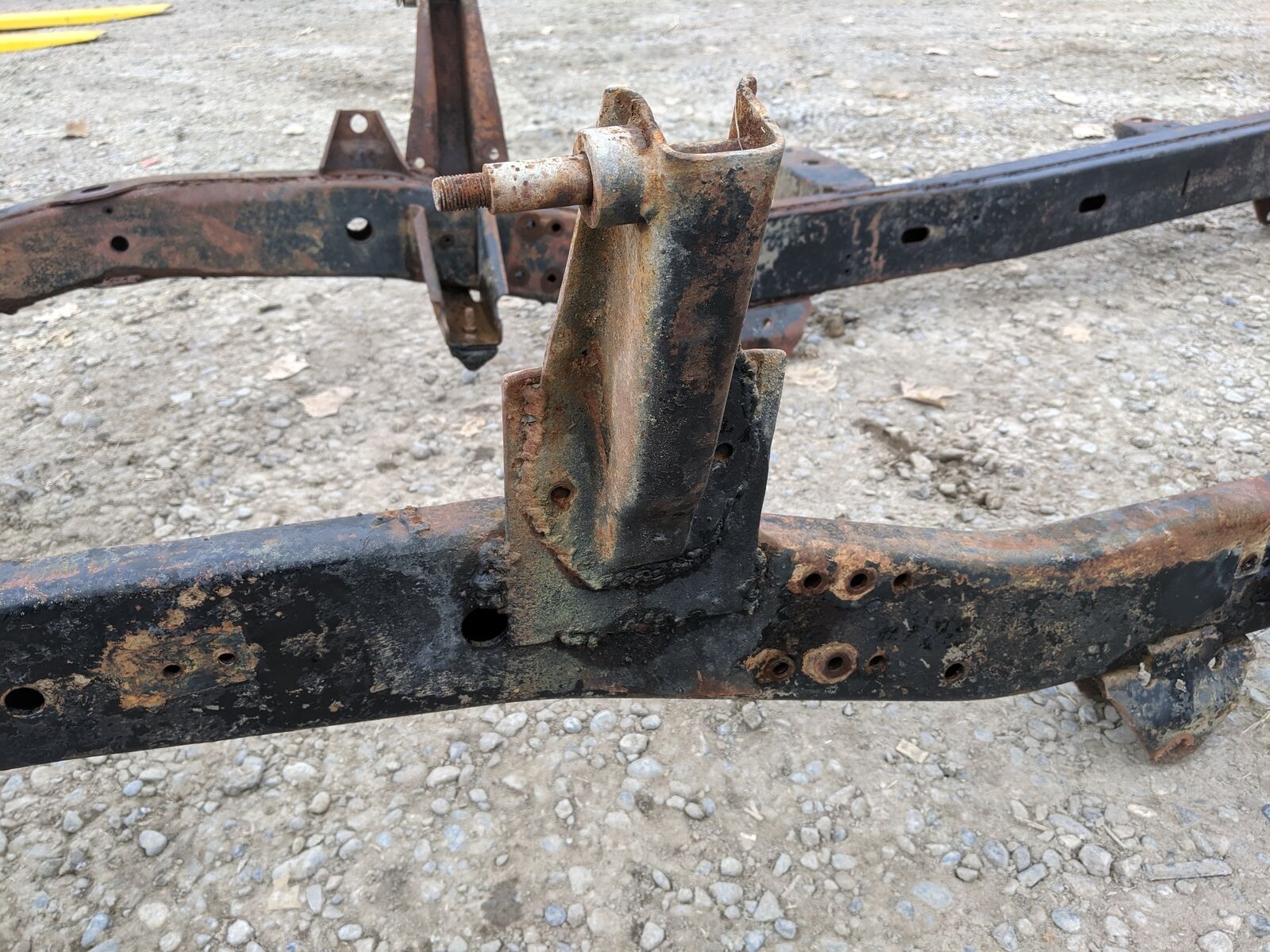 CJ5 OEM Frame Steel Chassis No Rust - Parts Breakers - Rust Free used ...