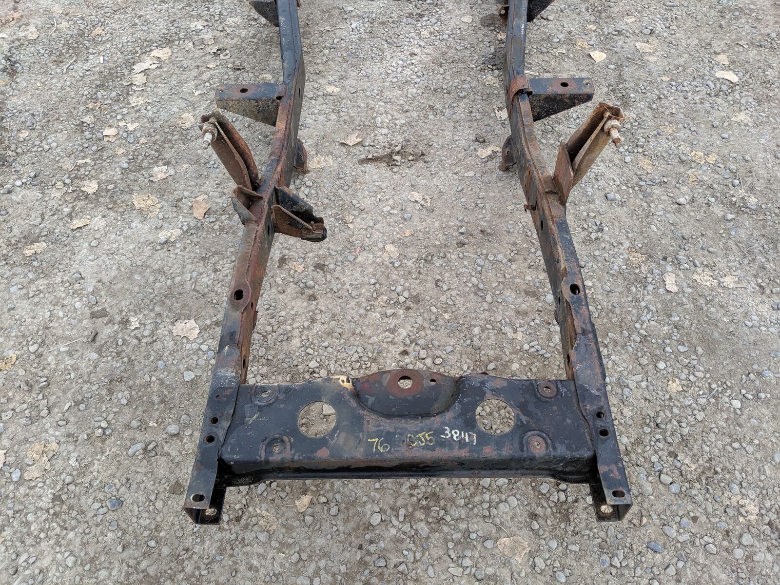 CJ5 OEM Frame Steel Chassis No Rust Parts Breakers Rust Free used