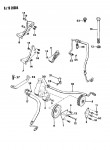 Jeep Power Steering Pump Bracket Serpentine Belt 4.2L Inline 6  53000096