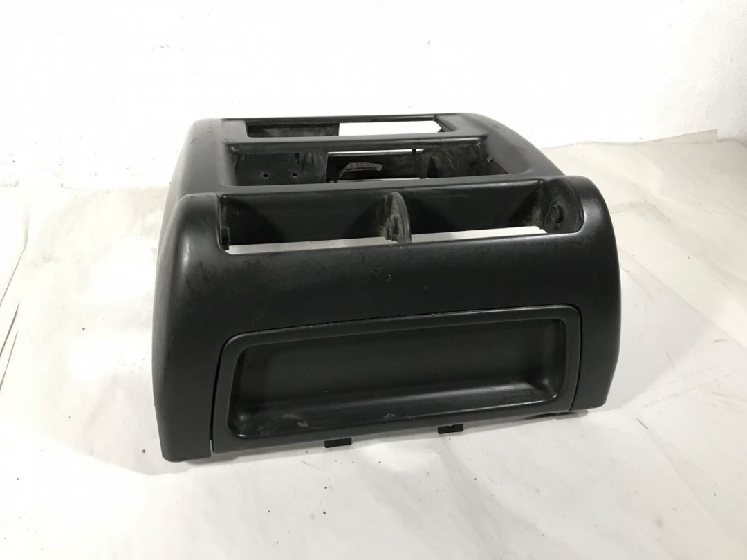 thumbnail image 2 of Jeep Wrangler TJ 97-06 OEM Dash Center Bezel With Coin Tray - Black Plastic 55036310 2 of 3