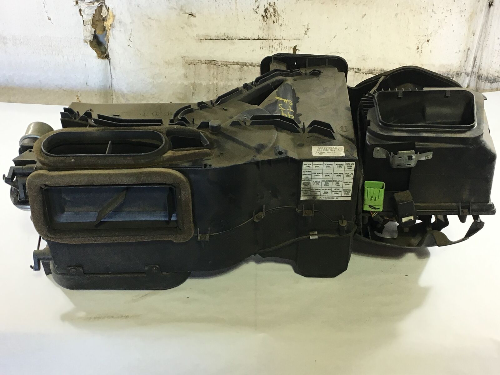 Wrangler TJ Heater Box Assembly without A/C 9901 55115172AD Parts