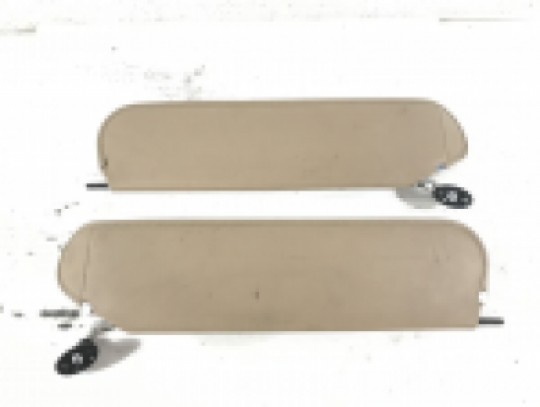 TJ Sun Visor Set 1997-2002 Camel Tan Pair Left Right Factory OEM