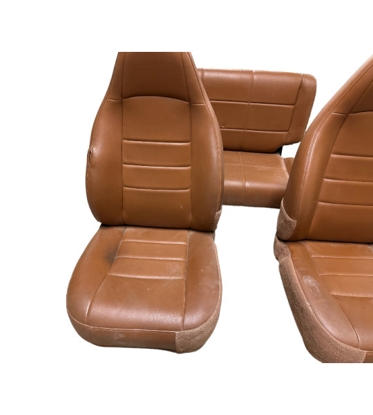 Wrangler TJ Leather Apex Seat Set Front and Rear 1997-2002