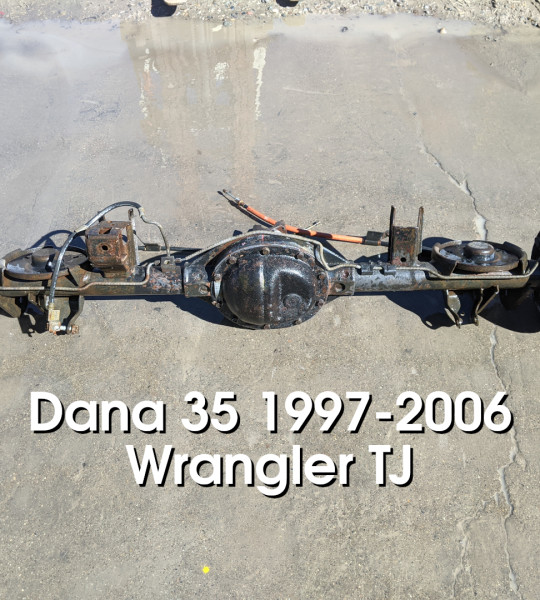 Wrangler TJ LJ 4.10 D35 Rear Axle Assembly Dana 35 1997-2006