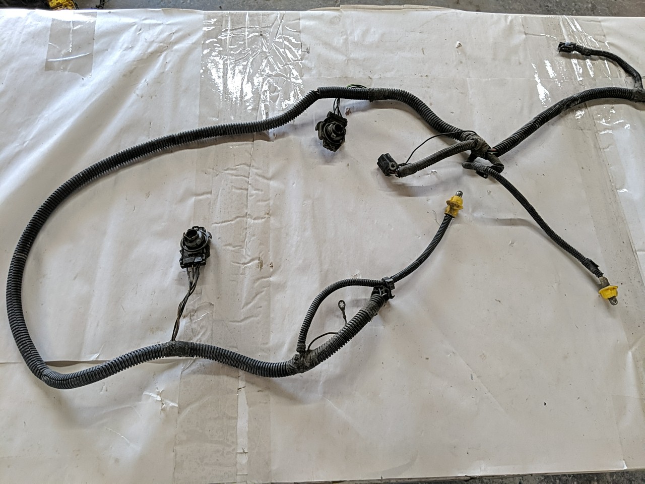 Headlight Grille Wiring Harness 1995 YJ Parts Breakers Rust Free