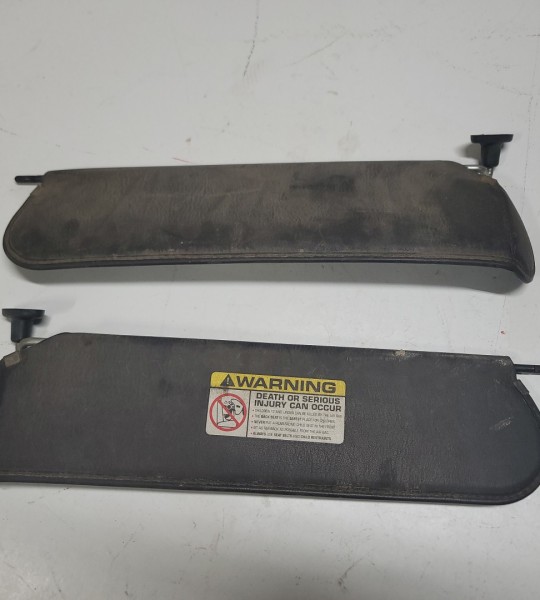 Wrangler TJ Sun Visor Set Driver and Passenger Side 97-02