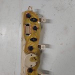 Wrangler YJ Center Gauge Cluster Fuel Oil Volt Clock Instrument 1987-1991