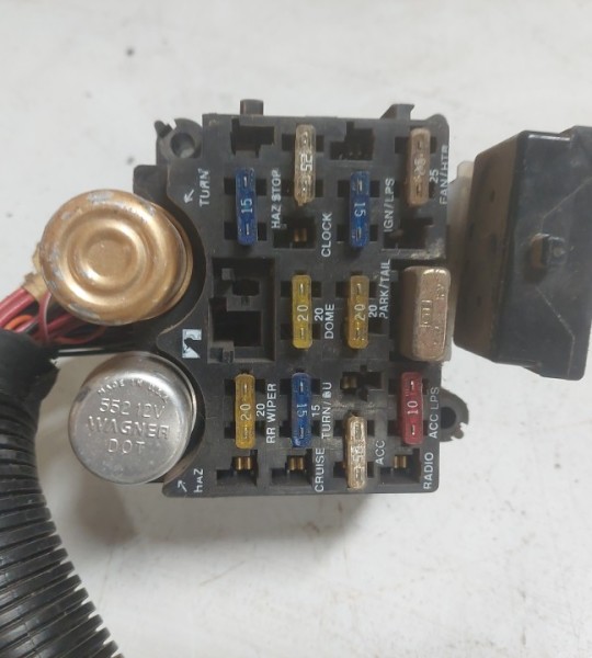 1995 YJ Wiring Harness Interior 4 Cylinder Manual 2.5L