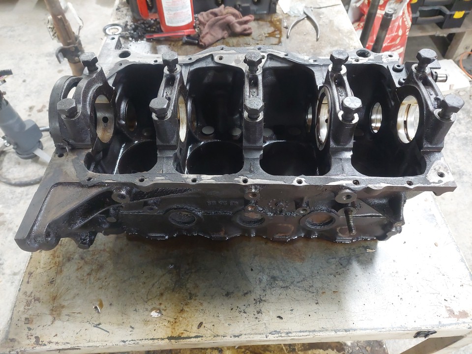 Jeep 2.5L Builder Core Block 4 Cylinder Engine 53008403 1987-1990 ...