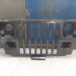 Wrangler YJ Grille Grill Headlight Mounting Panel Radiator Support Black1987-1995 501673