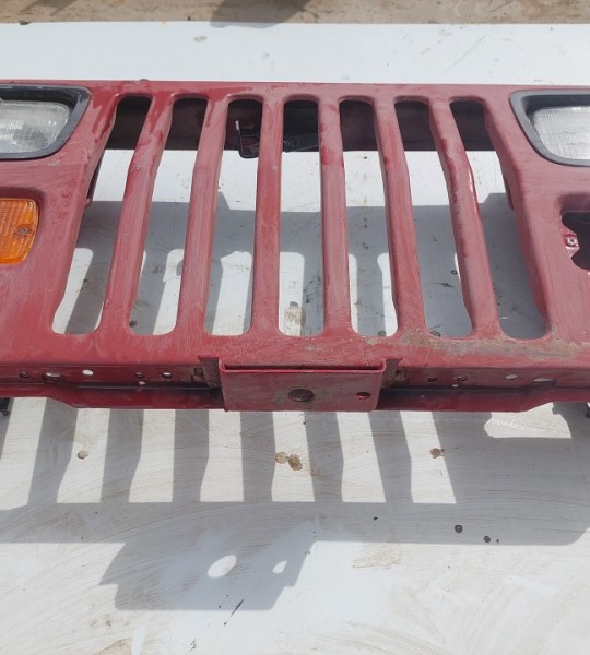 Wrangler YJ Grille Grill Headlight Mounting Panel Radiator Support Red 1987-1995 501681