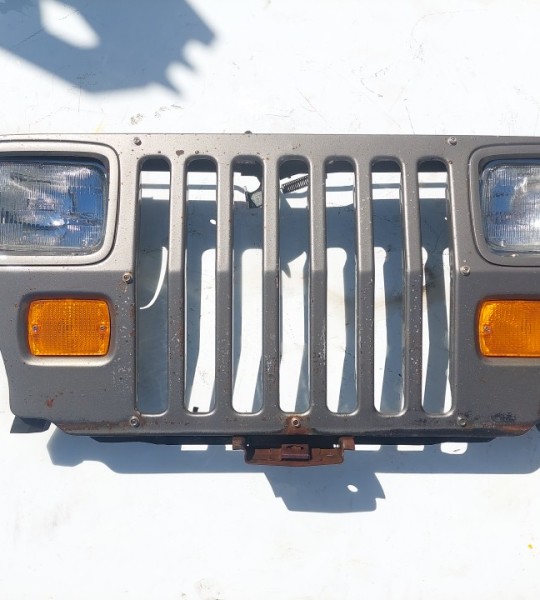 Wrangler YJ Grille Grill Headlight Mounting Panel Radiator Support Tan Gold Pearlstone 1987-1995 501697