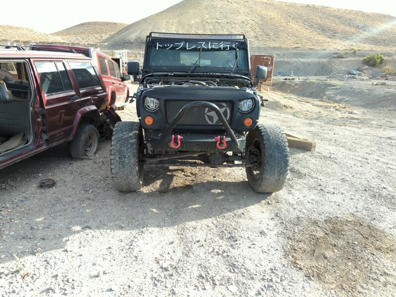 2007-2018 Jeep Wrangler JK Front Poison Spyder Stinger 