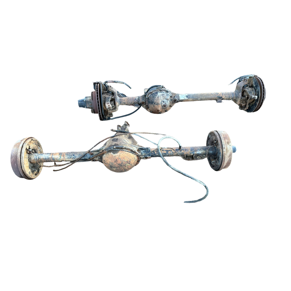 CJ7 CJ8 Pair of Wide Track Axles Rear AMC 20 and Front Dana 30 1982