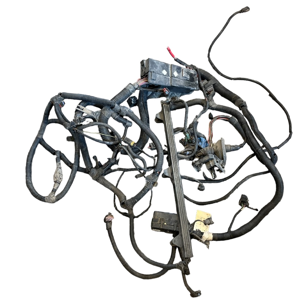 1992-1995 YJ Engine Wiring Harness 4.0L Manual - Parts Breakers - Rust