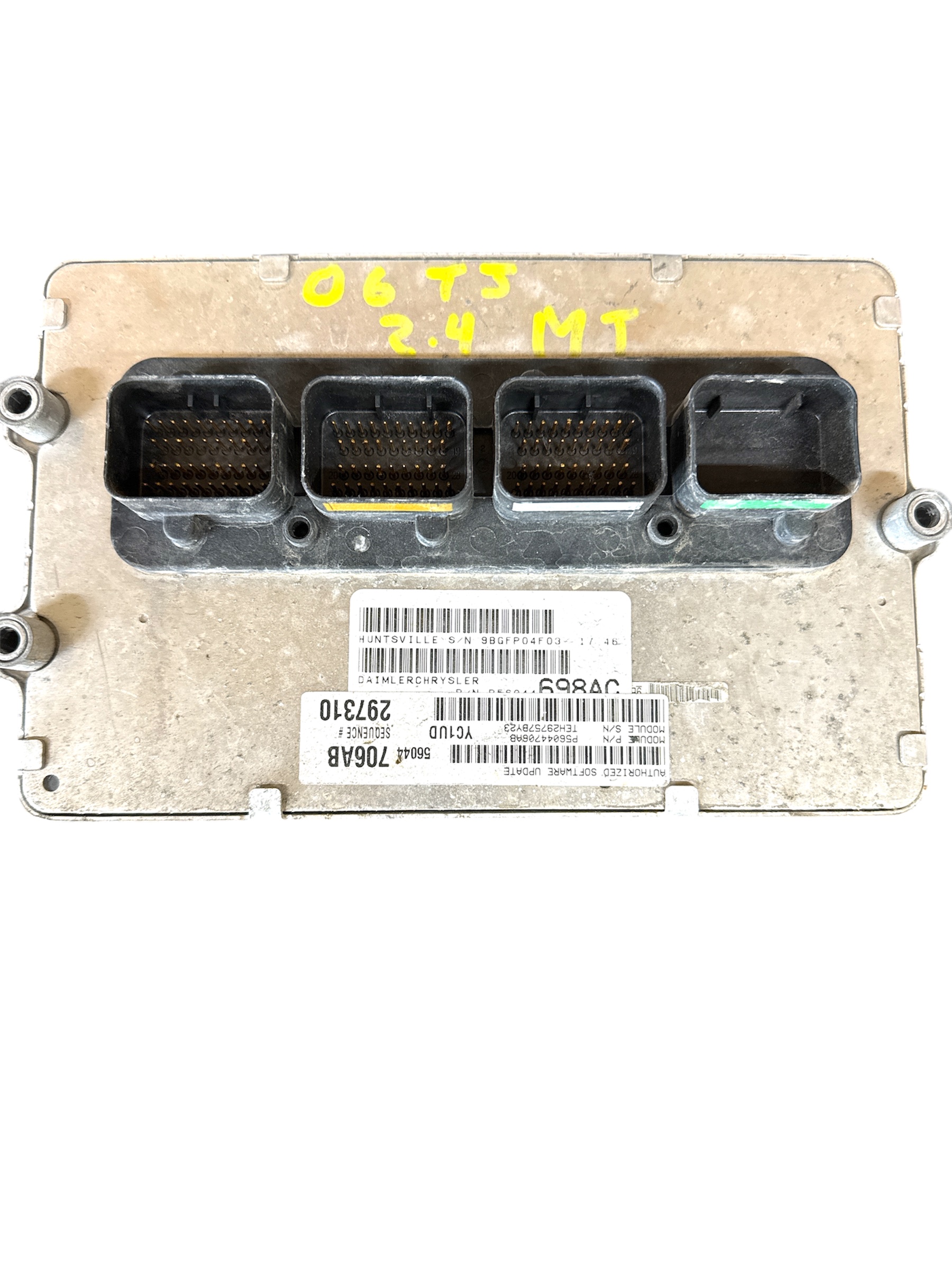 56044706AB Jeep Wrangler TJ 2.4L Manual Engine Computer ECM