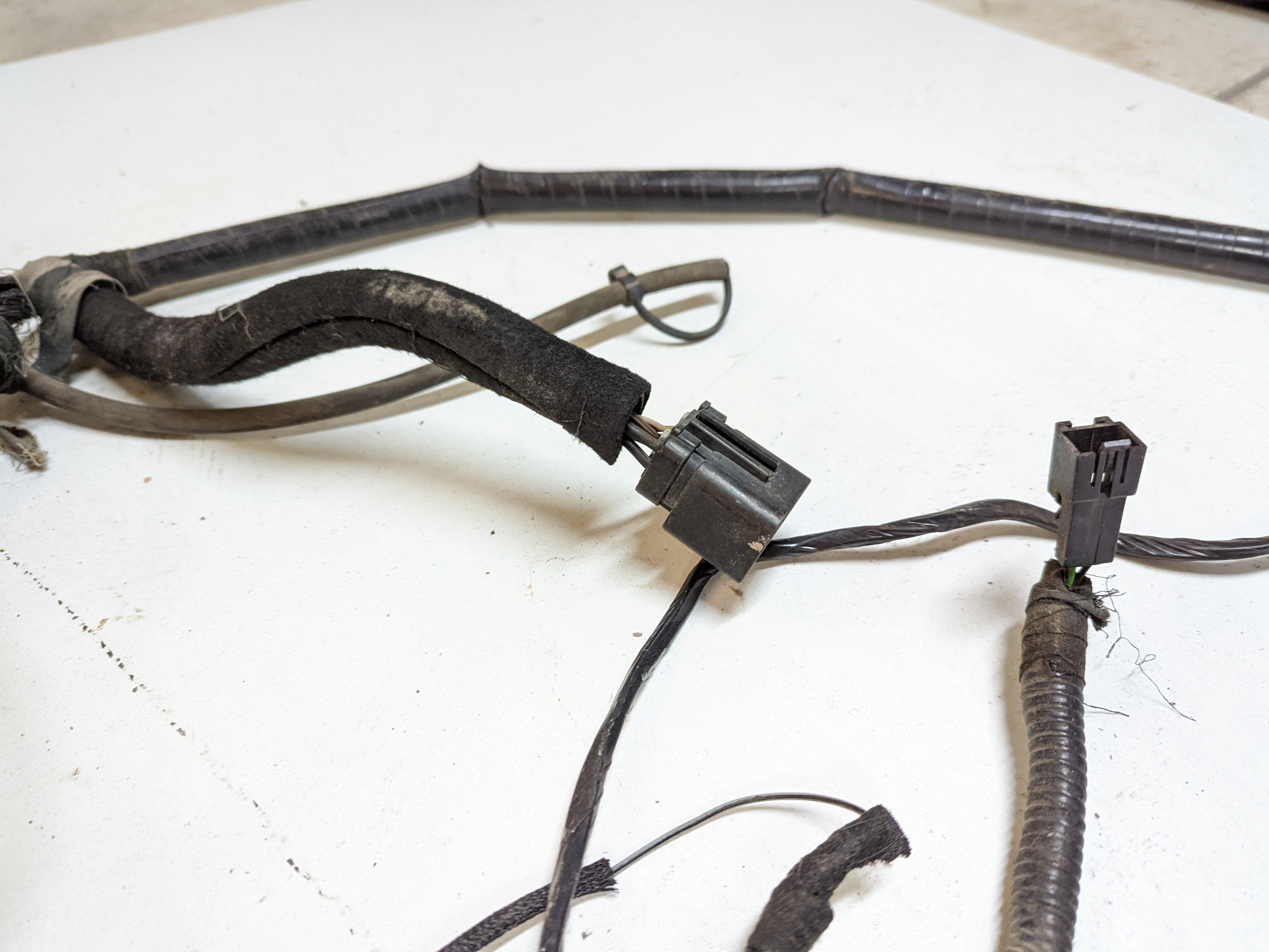 2000 Wrangler TJ Hard Top Wiring Harness Kit with Instrument 56010108AH Dash 56009509AJ Rear