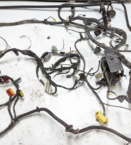 1998 Wrangler TJ Hard Top Wiring Harness Kit With Instrument 56010108AC Dash 56009509AG Rear Body 56010162AD