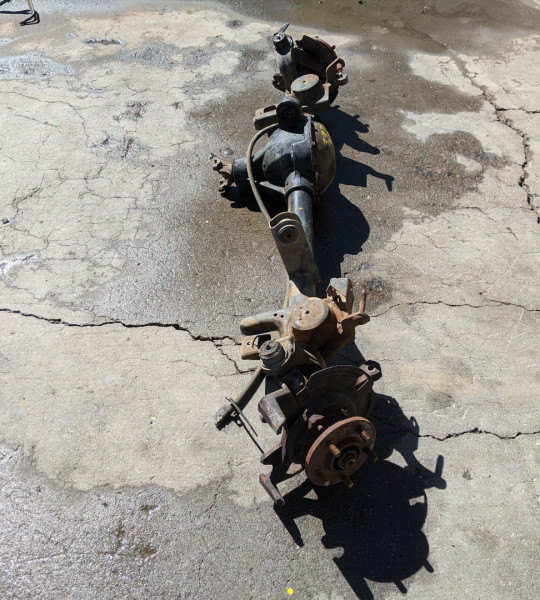 Wrangler TJ LJ 3.73 Front Axle Assembly Dana 30 1997-2006